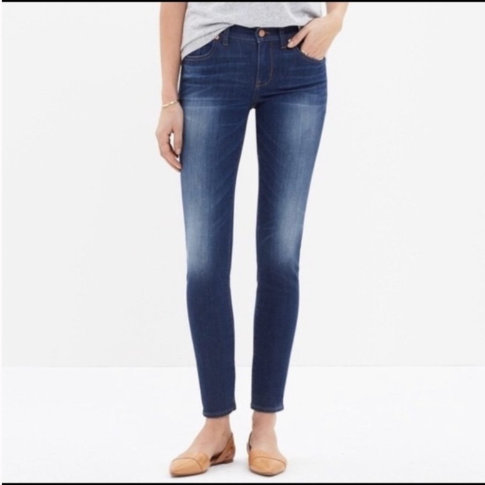 Madewell Skinny Cropped Jeans B8385